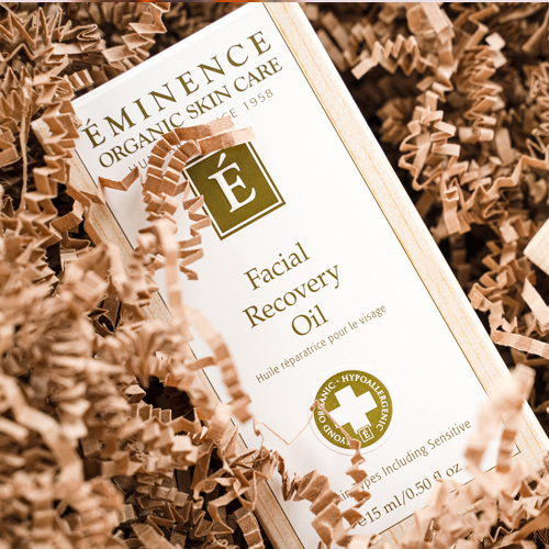 Eminence Facial Recovery Oil in eco friendly packaging